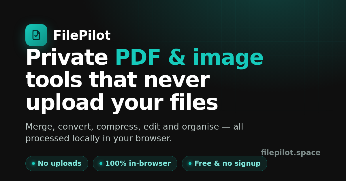 Filepilot Preview File FilePilot - Free Private PDF, Image and File Tools